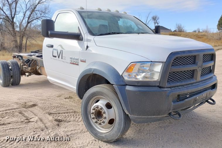 image for item DF8218 2015 Dodge Ram 4500  truck cab and chassis