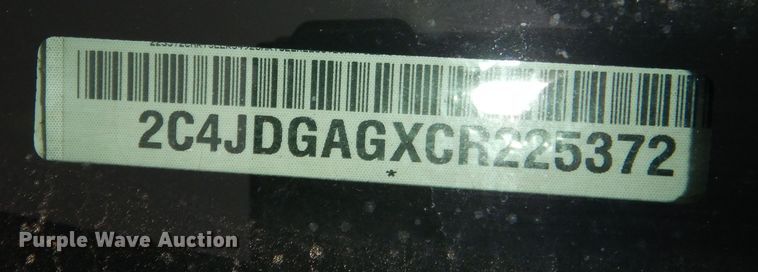 image for item DI6840 2012 Dodge Grand Caravan  van