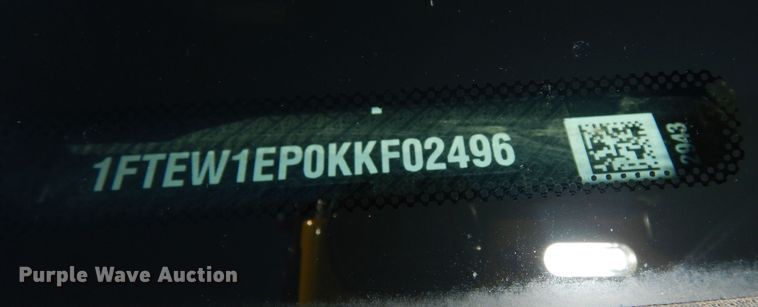 image for item DI6841 2019 Ford F150  SuperCrew pickup truck