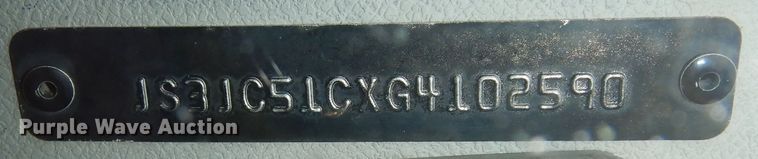 image for item DI6876 1986 Suzuki Samurai  SUV