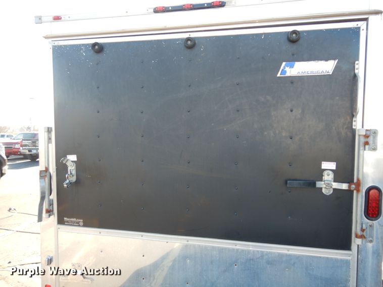 image for item DI6877 2008 Pace American JV714TA2  enclosed cargo trailer