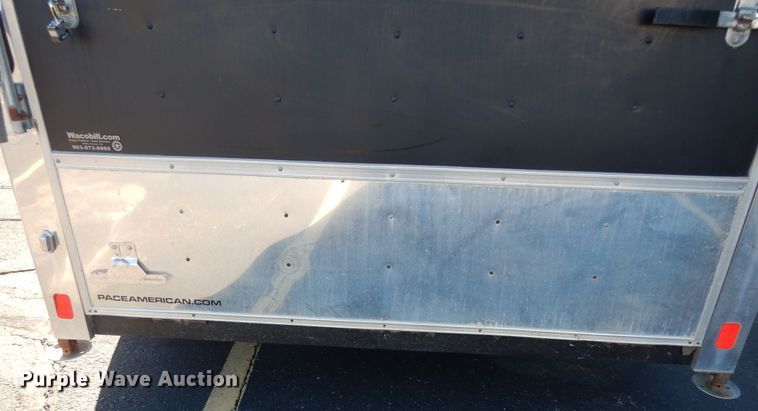 image for item DI6877 2008 Pace American JV714TA2  enclosed cargo trailer