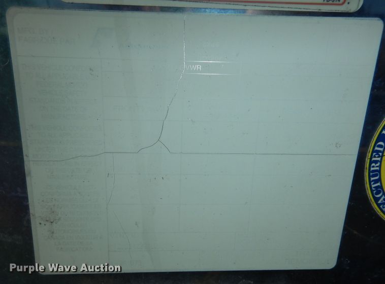 image for item DI6877 2008 Pace American JV714TA2  enclosed cargo trailer