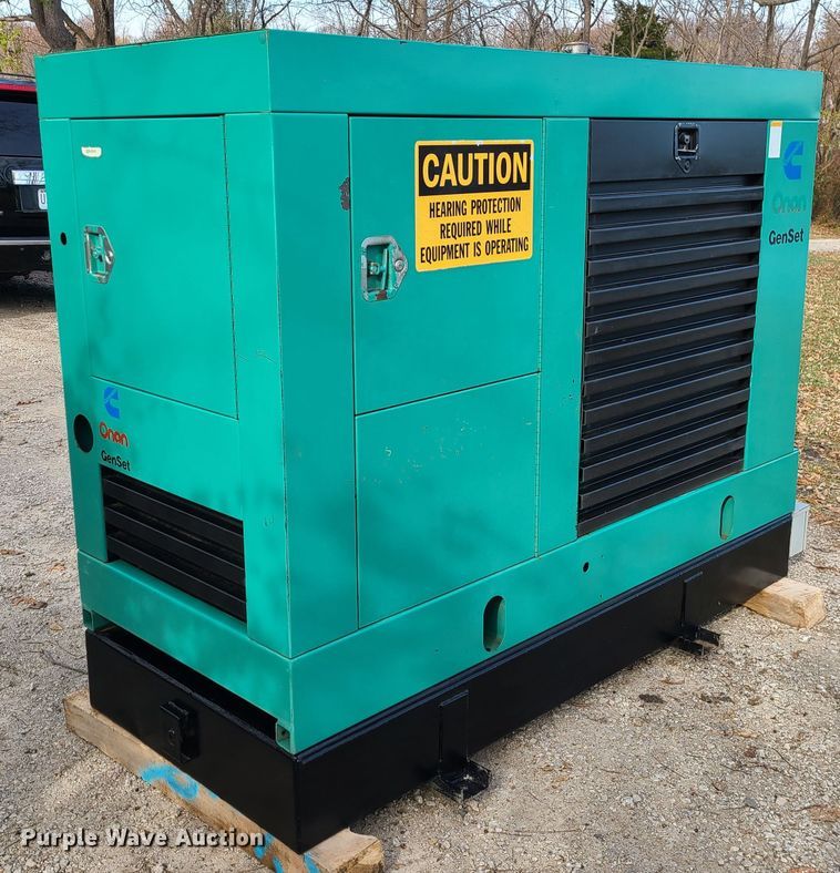 Onan 50DGCA generator in Grain Valley, MO Item DM4917 sold Purple Wave