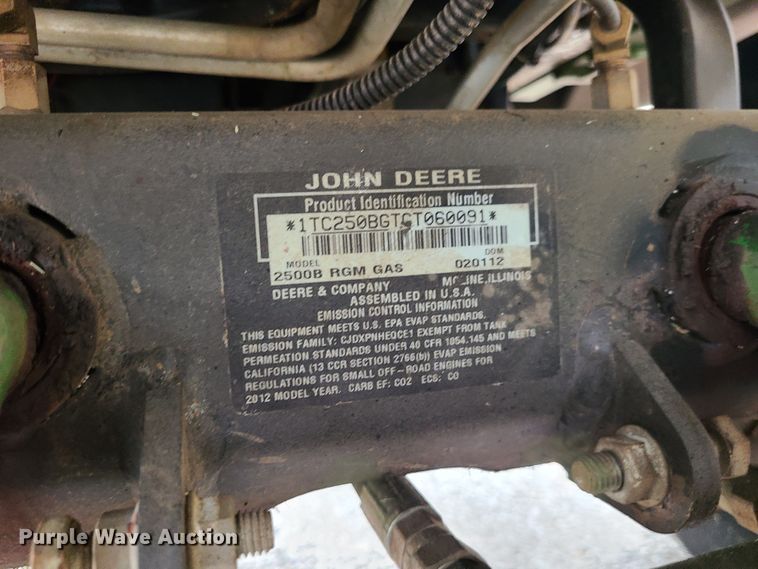 image for item DM4922 John Deere 2500B  reel mower