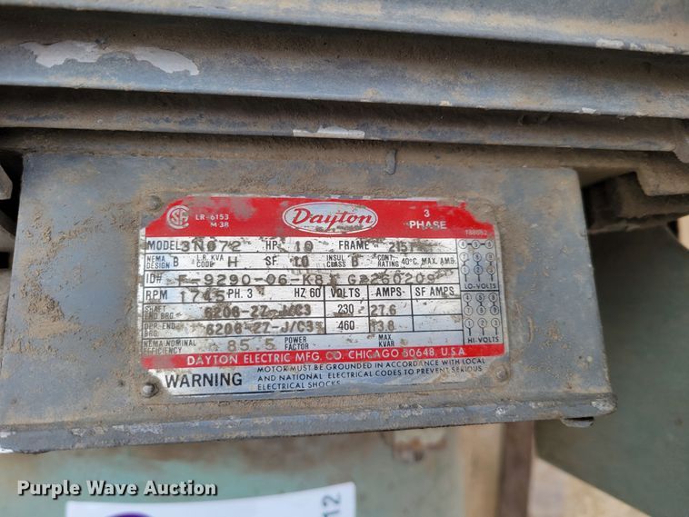 image for item DM8112 Ingersoll Rand Century II  air compressor