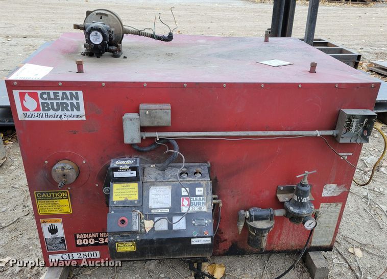 image for item DM8113 Clean Burn CB2800  oil burning furnace