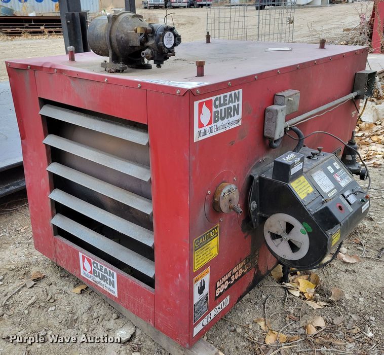 image for item DM8113 Clean Burn CB2800  oil burning furnace