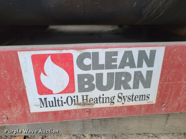 image for item DM8113 Clean Burn CB2800  oil burning furnace