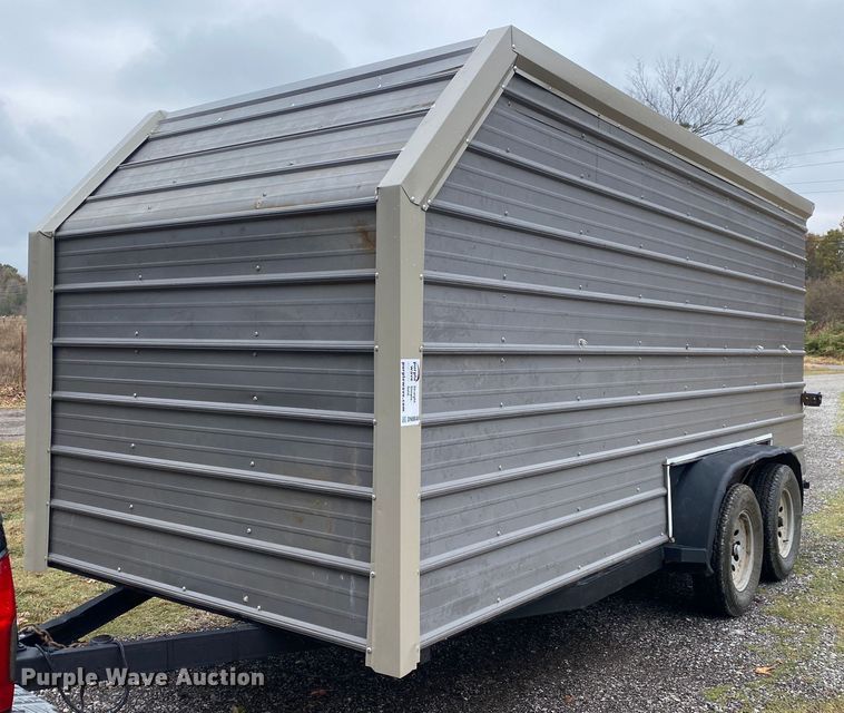image for item DN8048 Shop built  enclosed cargo trailer