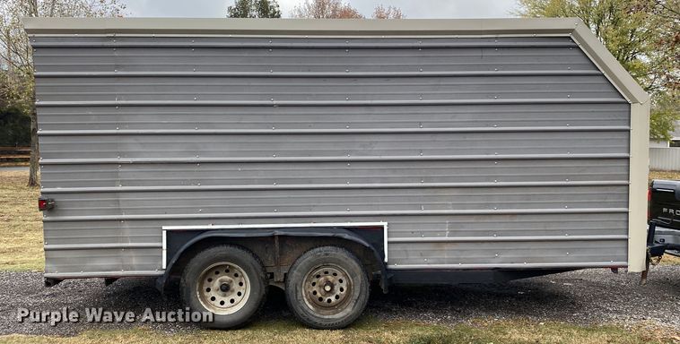 image for item DN8048 Shop built  enclosed cargo trailer
