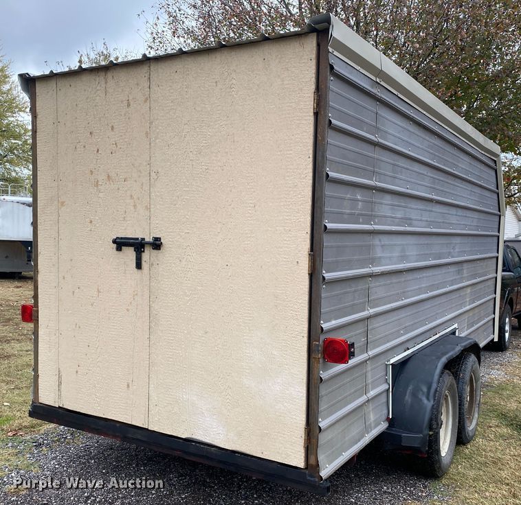 image for item DN8048 Shop built  enclosed cargo trailer