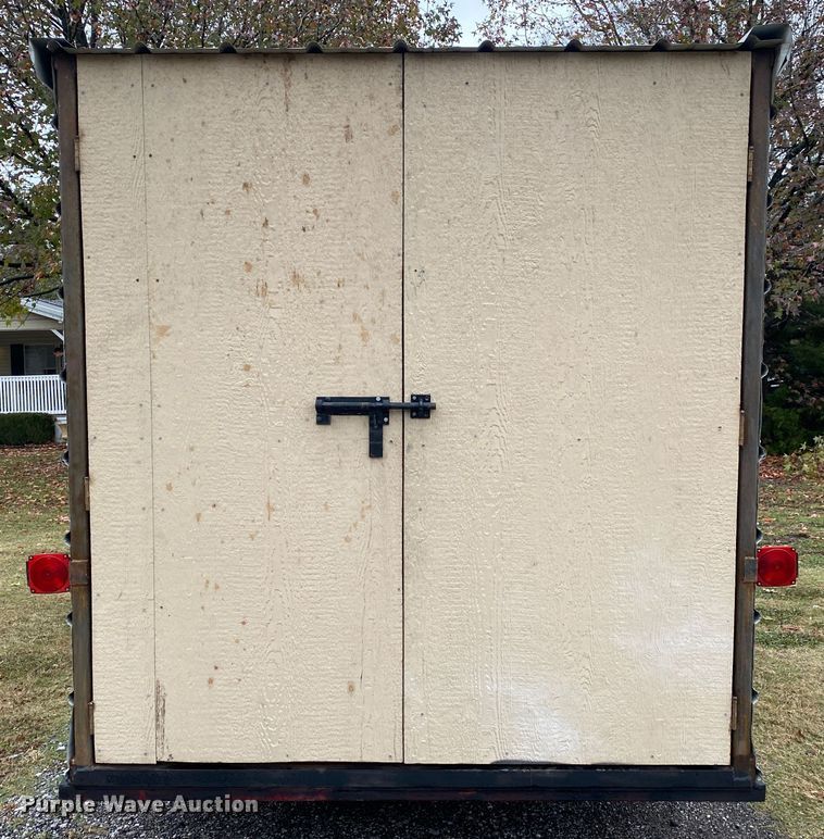 image for item DN8048 Shop built  enclosed cargo trailer
