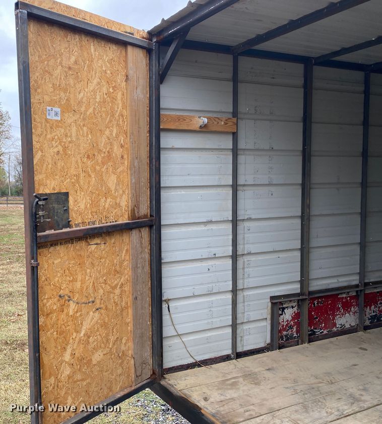 image for item DN8048 Shop built  enclosed cargo trailer
