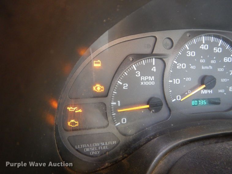 image for item DO1618 2008 Chevrolet C8500  truck cab and chassis