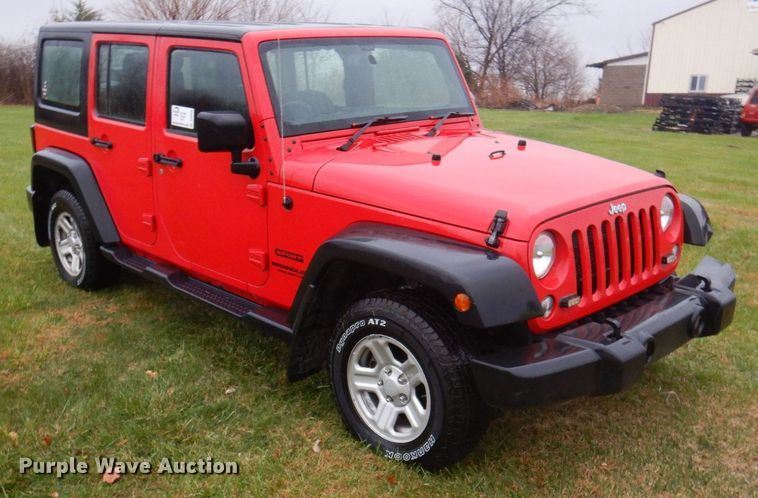 image for item DP0408 2016 Jeep Wrangle Sport Unlimited  SUV