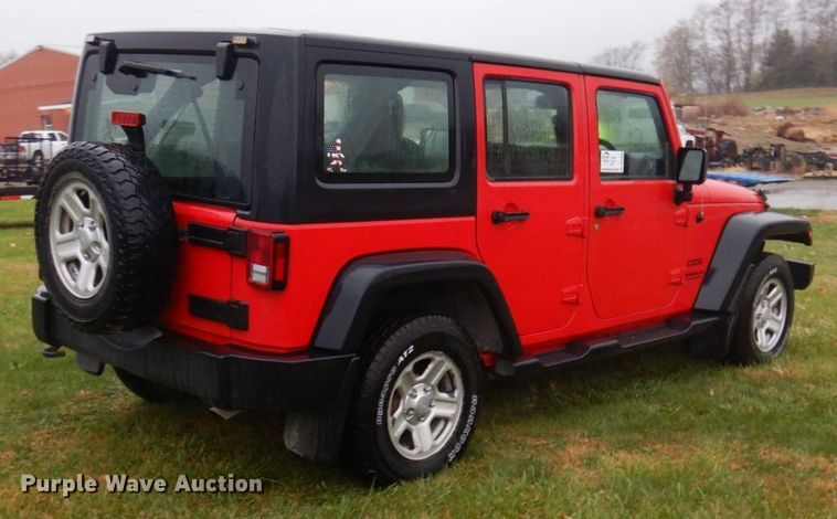 image for item DP0408 2016 Jeep Wrangle Sport Unlimited  SUV