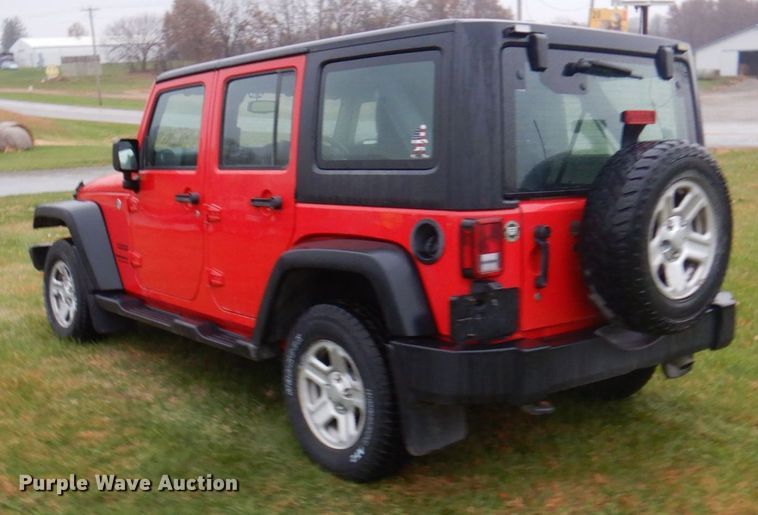 image for item DP0408 2016 Jeep Wrangle Sport Unlimited  SUV