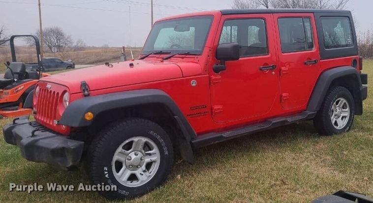 image for item DP0408 2016 Jeep Wrangle Sport Unlimited  SUV