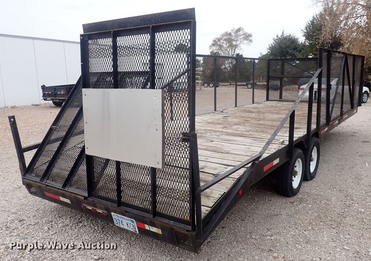 image for item DQ4932 2006 Shop built  equipment trailer