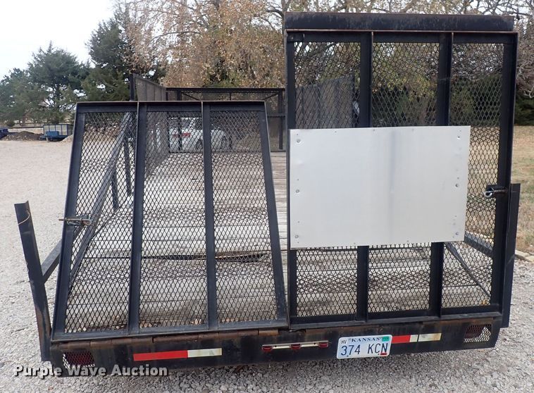 image for item DQ4932 2006 Shop built  equipment trailer