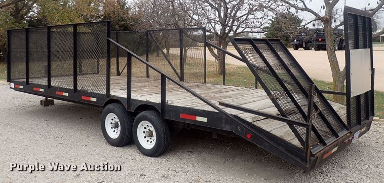 image for item DQ4932 2006 Shop built  equipment trailer