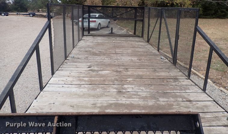 image for item DQ4932 2006 Shop built  equipment trailer