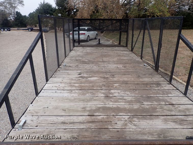 image for item DQ4932 2006 Shop built  equipment trailer