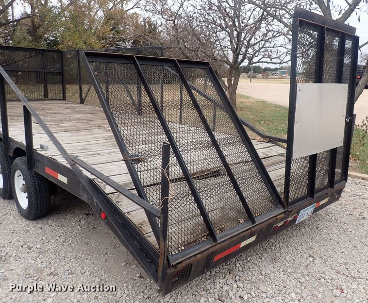 image for item DQ4932 2006 Shop built  equipment trailer
