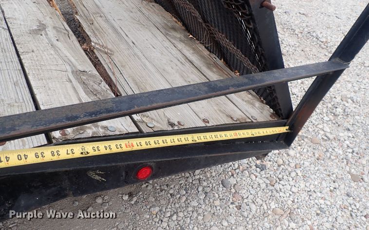 image for item DQ4932 2006 Shop built  equipment trailer