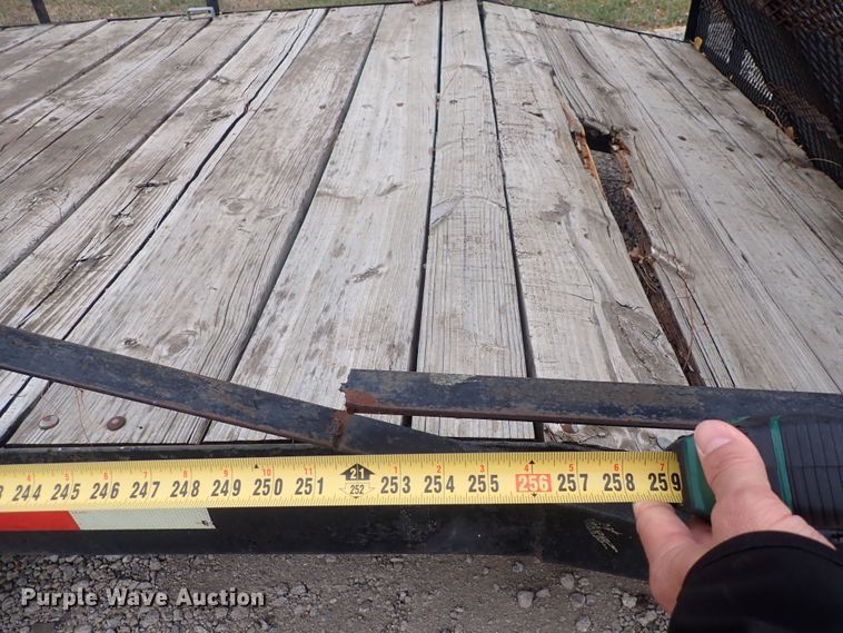 image for item DQ4932 2006 Shop built  equipment trailer