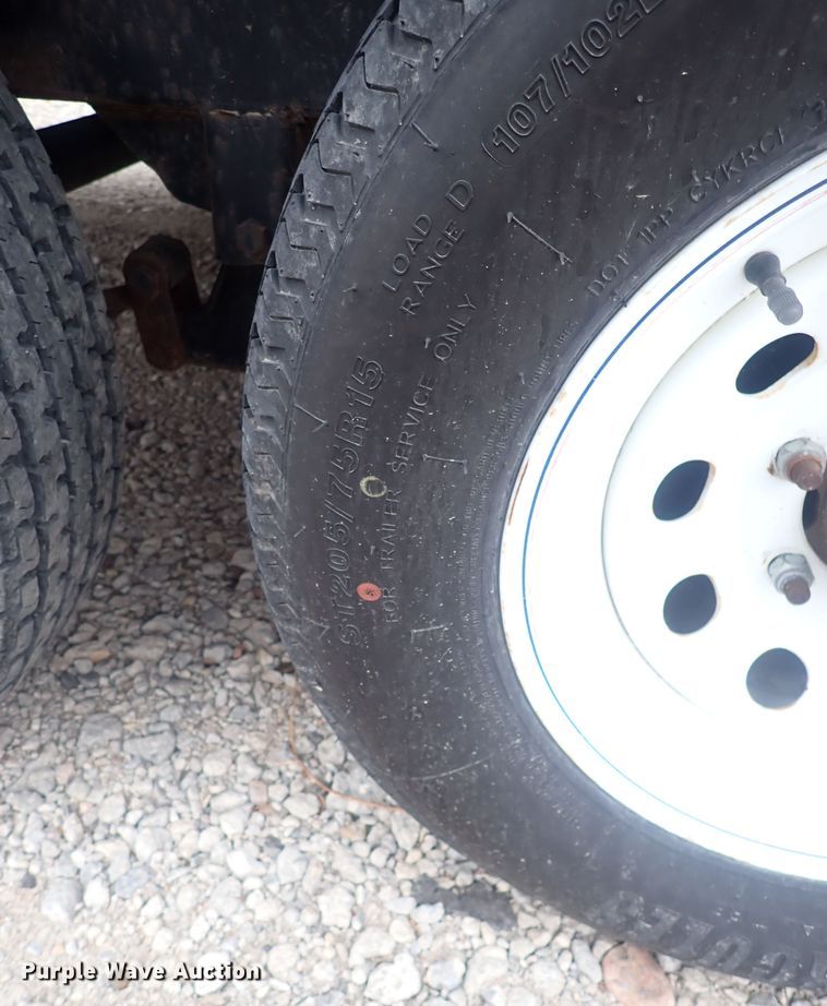 image for item DQ4932 2006 Shop built  equipment trailer