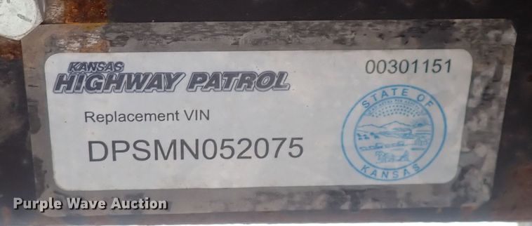 image for item DQ4932 2006 Shop built  equipment trailer