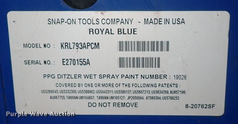 image for item DQ4944 Snap-on  toolbox