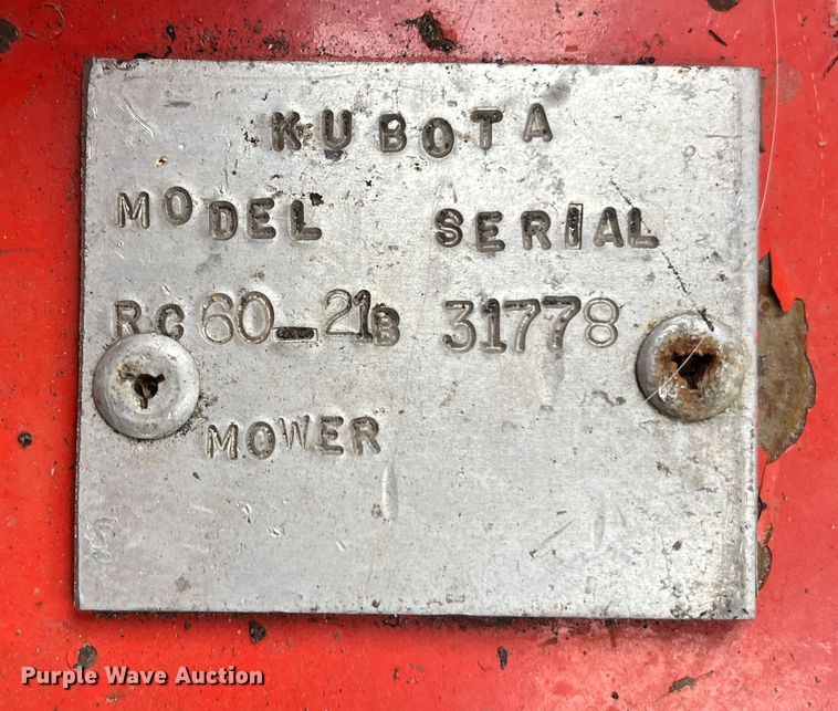 image for item DR7351 Kubota B2400  MFWD tractor