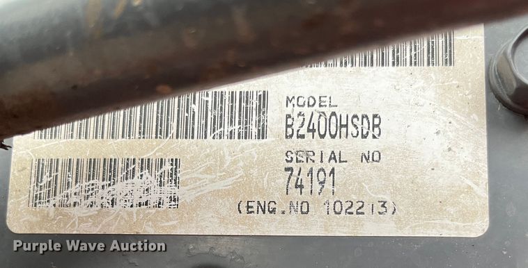 image for item DR7351 Kubota B2400  MFWD tractor