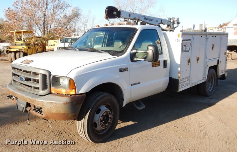 image for item DS1510 2000 Ford F550 Super Duty XL  utility / service truck