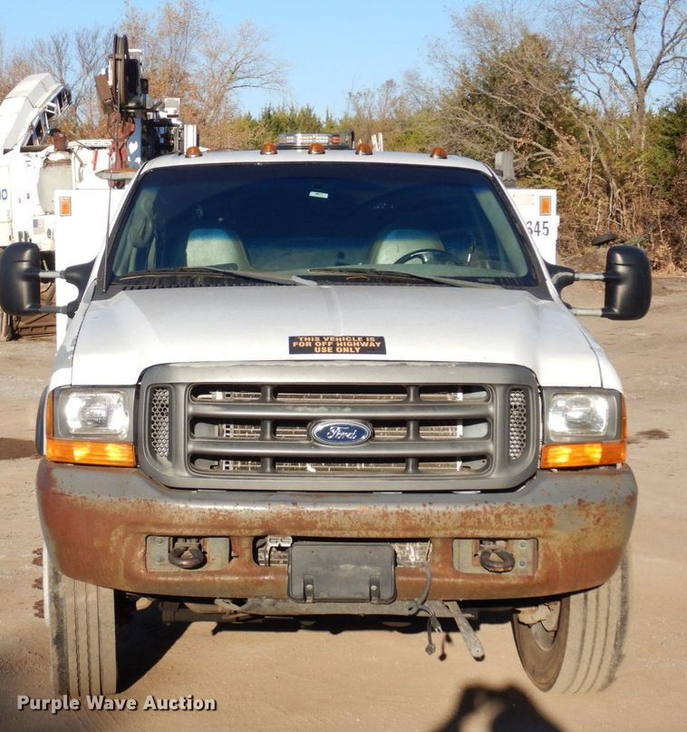 image for item DS1510 2000 Ford F550 Super Duty XL  utility / service truck