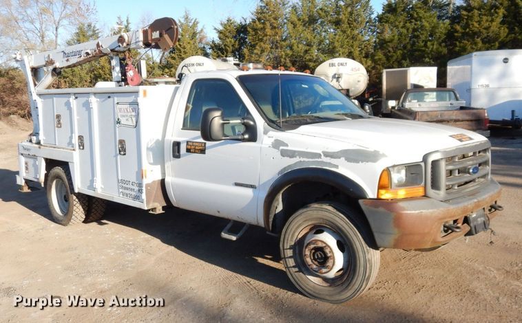 image for item DS1510 2000 Ford F550 Super Duty XL  utility / service truck