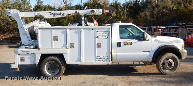 image for item DS1510 2000 Ford F550 Super Duty XL  utility / service truck