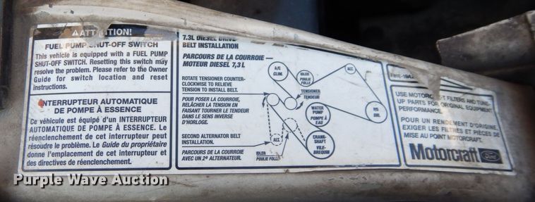 image for item DS1510 2000 Ford F550 Super Duty XL  utility / service truck