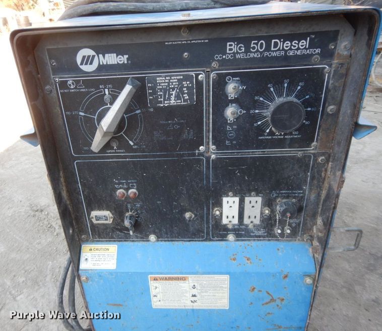 image for item HF9470 Miller Big 50  welder