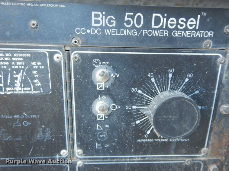 image for item HF9470 Miller Big 50  welder