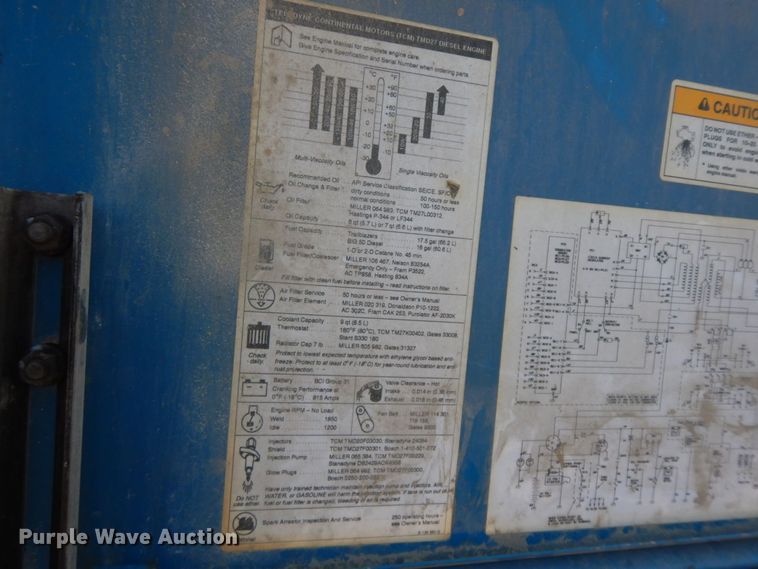 image for item HF9470 Miller Big 50  welder