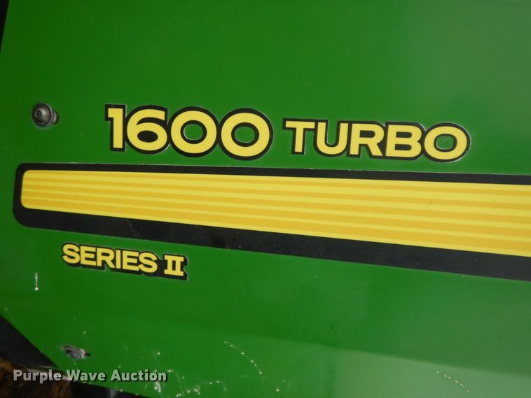 image for item HF9484 2016 John Deere 1600 Turbo  lawn mower