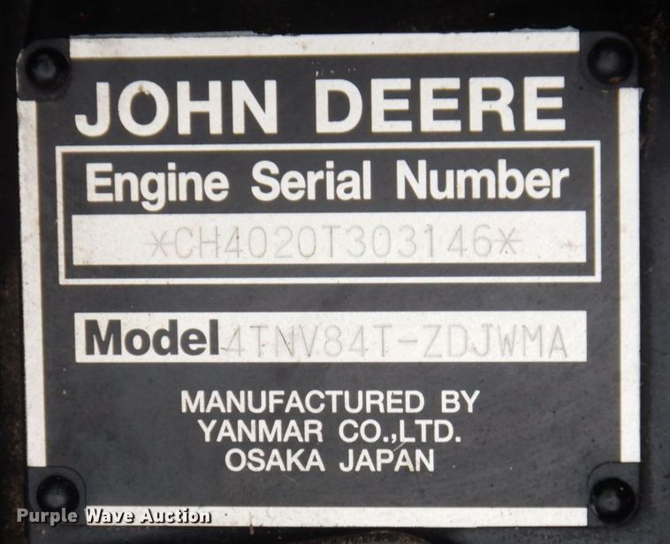 image for item HF9484 2016 John Deere 1600 Turbo  lawn mower