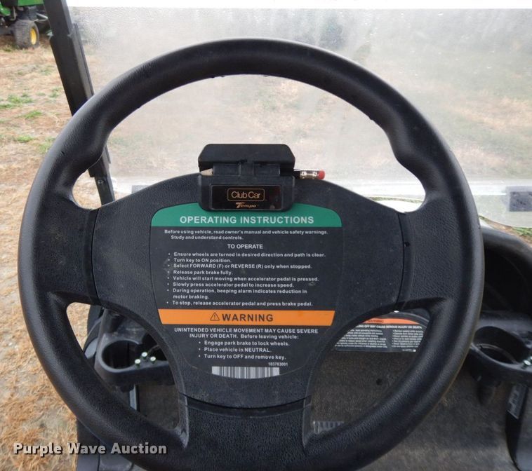 image for item HF9490 Club Car Tempo  golf cart