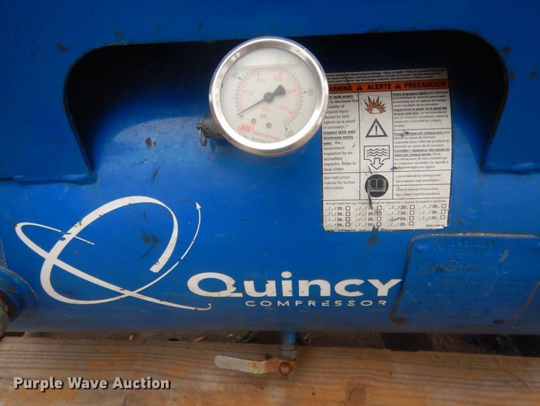 image for item HU9458 Quincy  air compressor