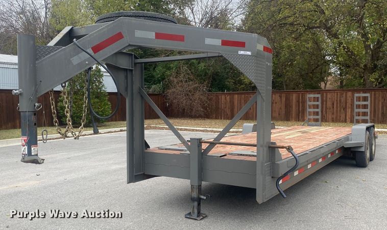 image for item IG9796 2018 Shop built  equipment trailer