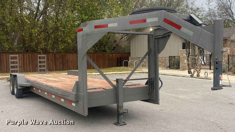 image for item IG9796 2018 Shop built  equipment trailer